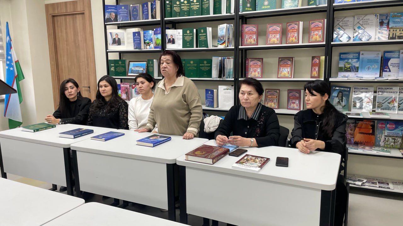 Toshkent arxitektura-qurilish universitetida “5 muhim tashabbus” doirasidagi kitobxonlik targʻiboti oʻtkazildi